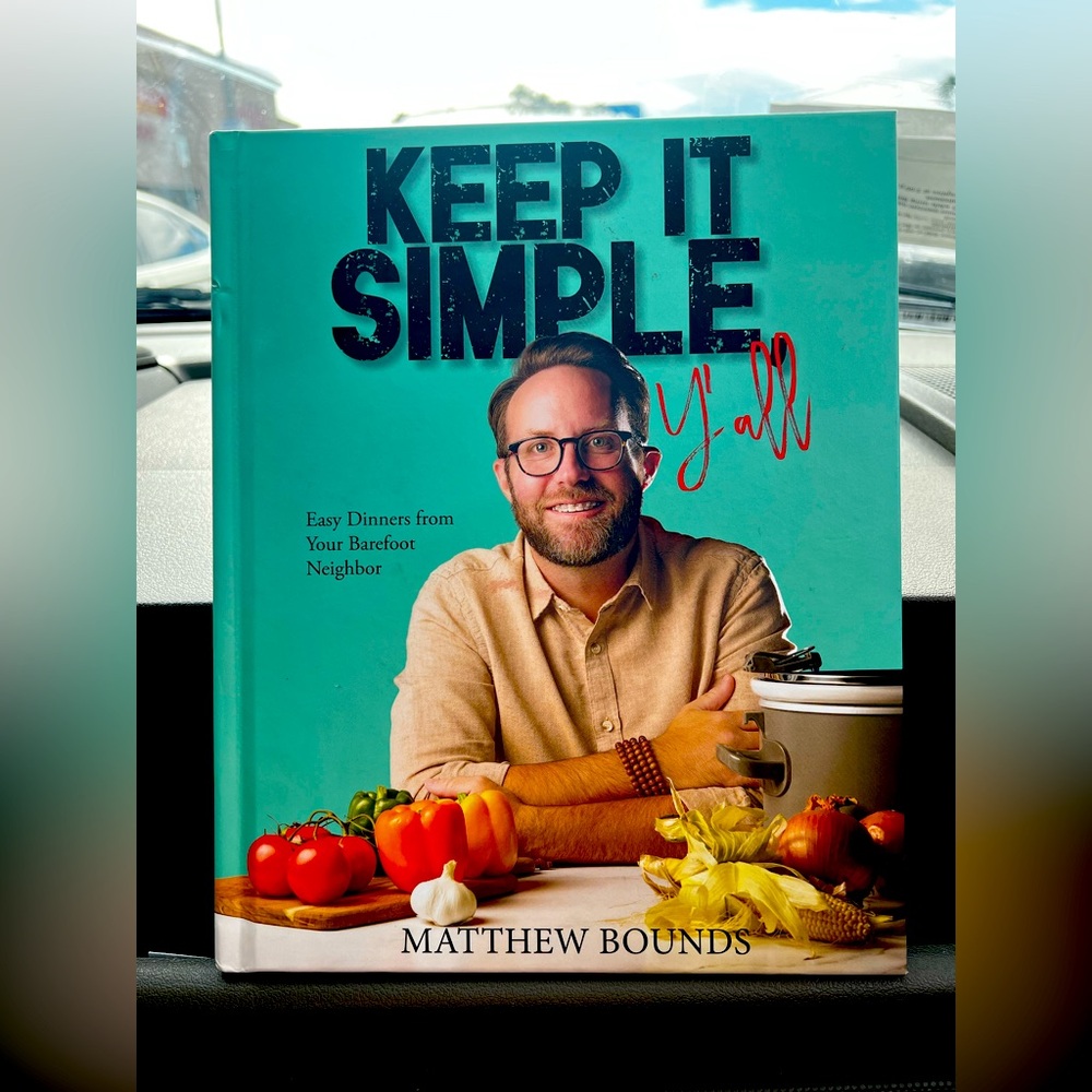Keep It Simple Y'all Cookbook by - Blue Cover
